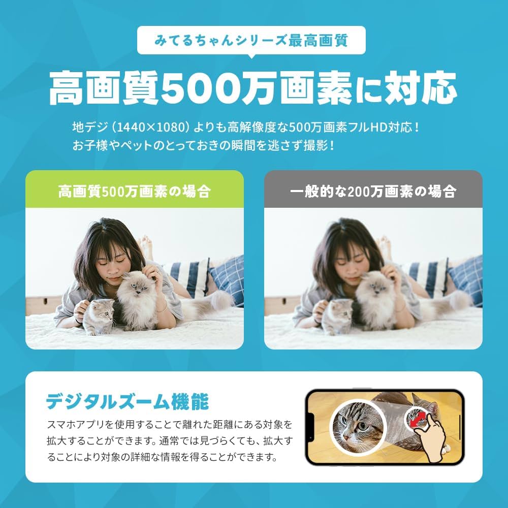 新製品可愛いペットが撮るペットビデオ Amazon.co.jp: WTW塚本無線 防犯カメラ みてるちゃん猫24 500万